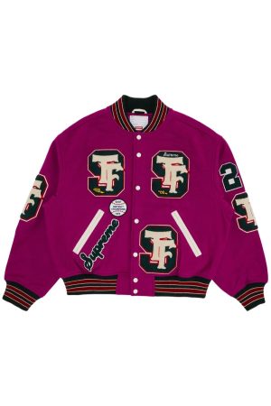 Veste Supreme Drill Team Varsity magenta