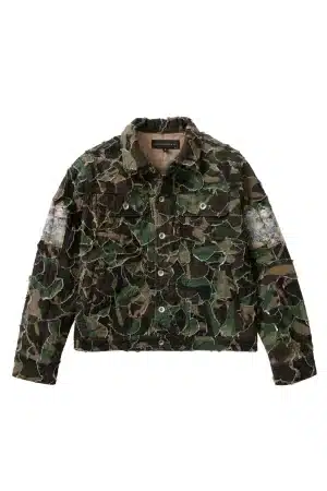 CAMO TRUCKER JACKET